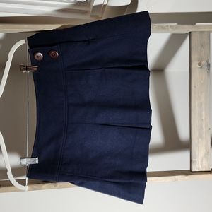 American Eagle navy wool skirt size 6